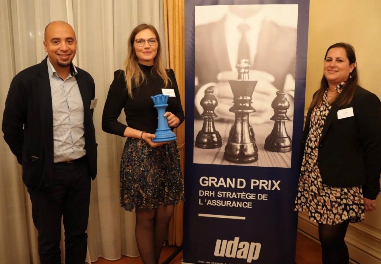 Grand prix DRH stratège de l'assurance 2024 de l'Udap