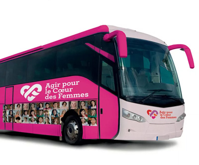 Le Bus du Cœur des Femmes fait escale à Paris : prévention cardiovasculaire au féminin en première ligne