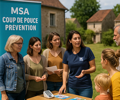 Coup de pouce prévention : la MSA intensifie son engagement en ruralité
