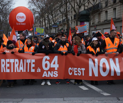 Pour les syndicats, 64 ans, c'est toujours non...