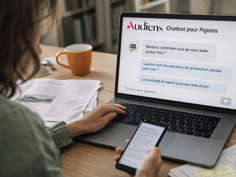 Accès aux droits sociaux : Audiens mise sur l'IA conversationnelle