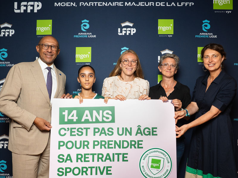 MGEN devient premier partenaire majeur de la Ligue féminine de football professionnel