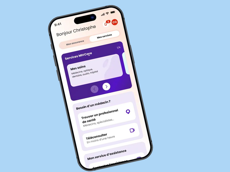 Malakoff Humanis enrichit son application Santé